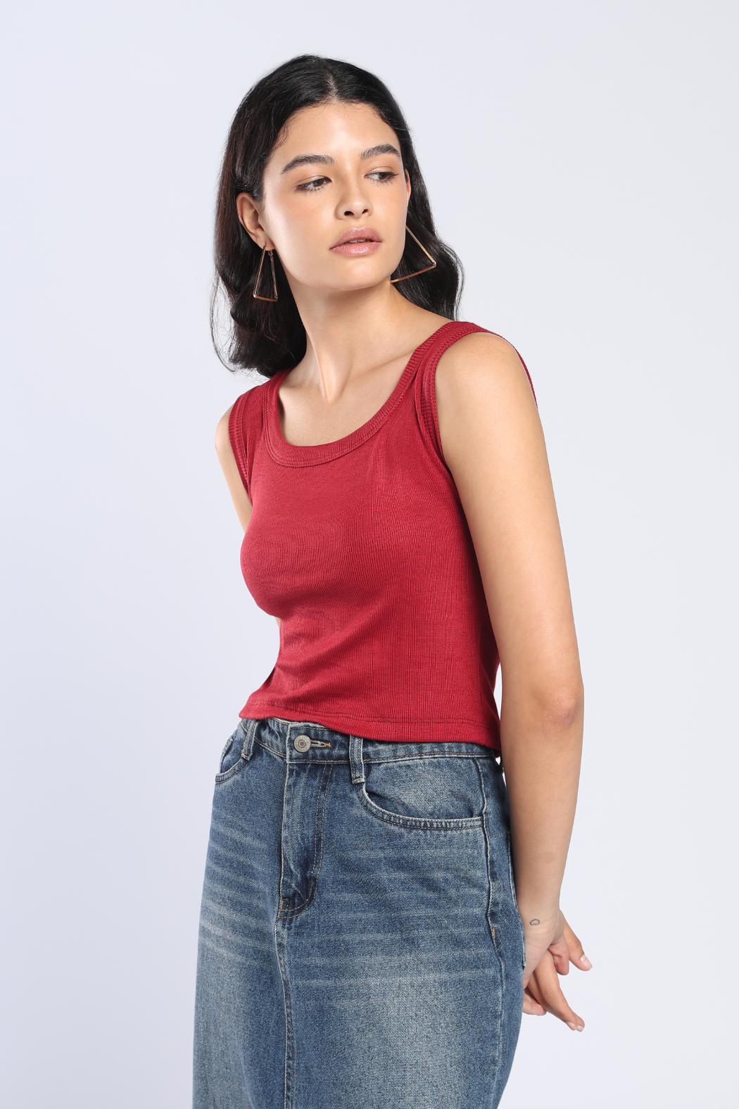 Regalia Ribbed Tank Top - Image 8