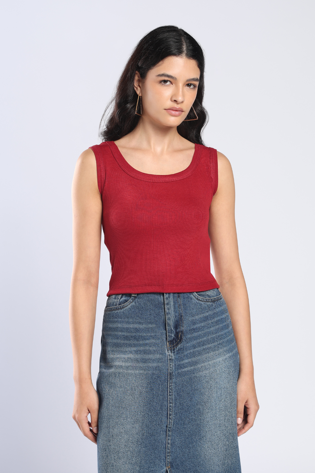 Regalia Ribbed Tank Top - Image 6