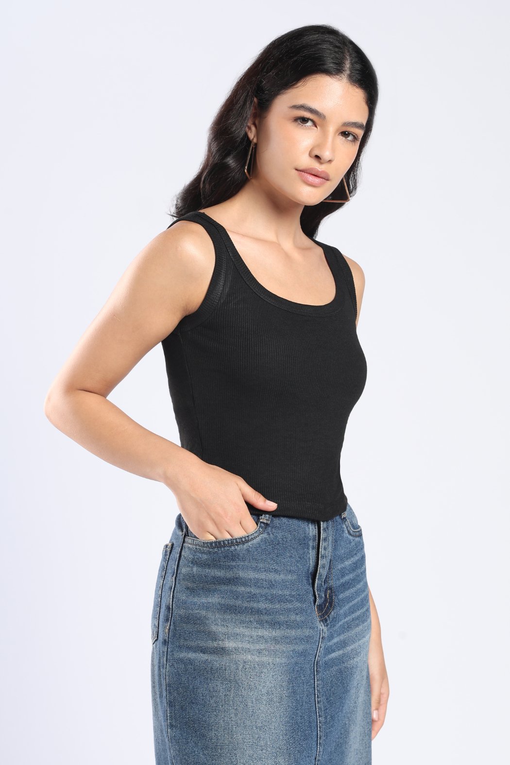Regalia Ribbed Tank Top - Image 4