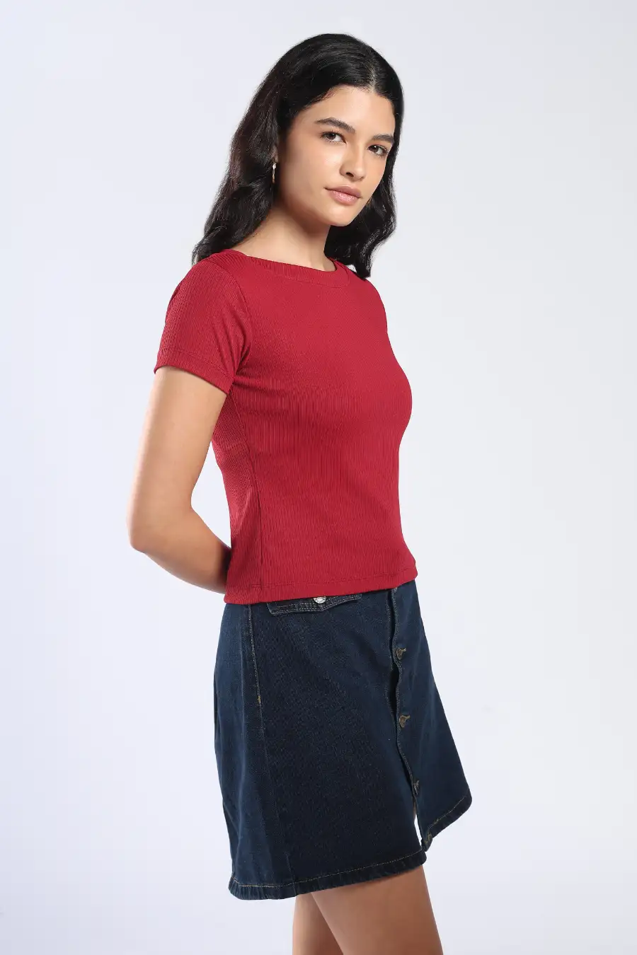 Celeste Ribbed Bamboo Top - Image 7