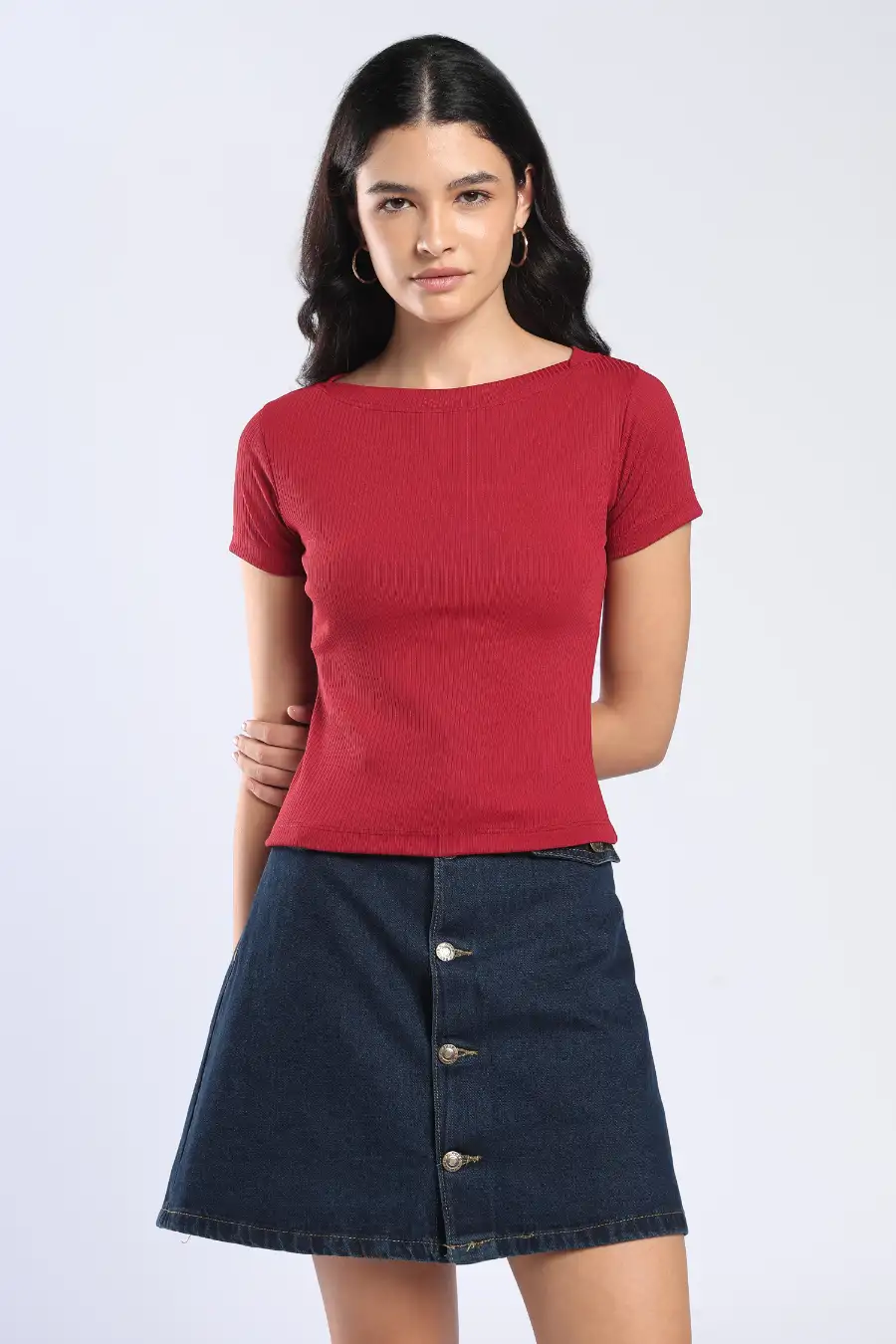 Celeste Ribbed Bamboo Top - Image 6
