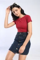 Celeste Ribbed Bamboo Top