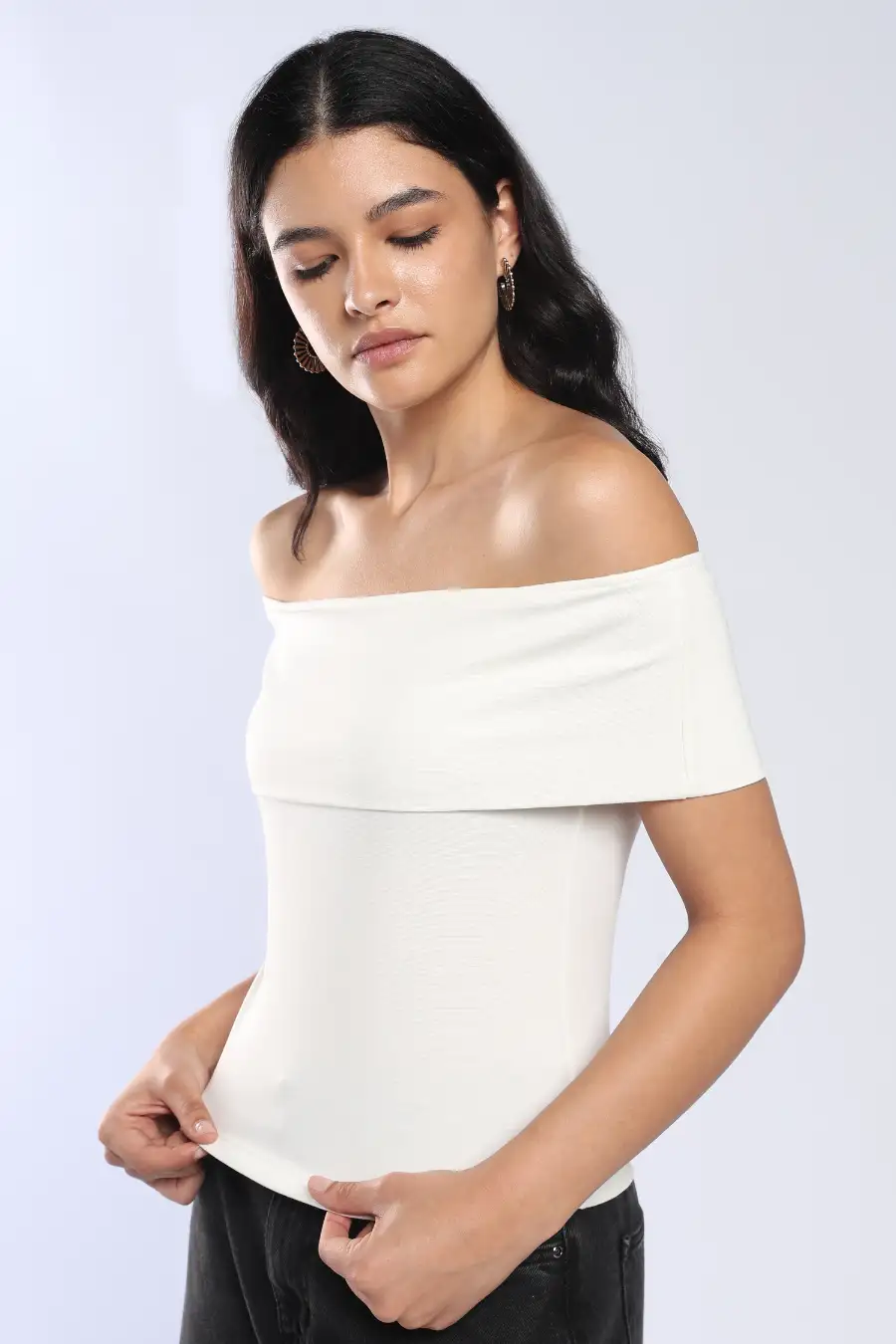 Elysia Off Shoulder Bamboo Top - Image 6