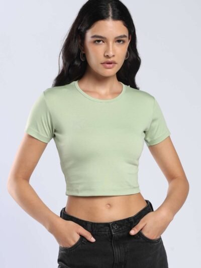 Elara Bamboo Crop Top