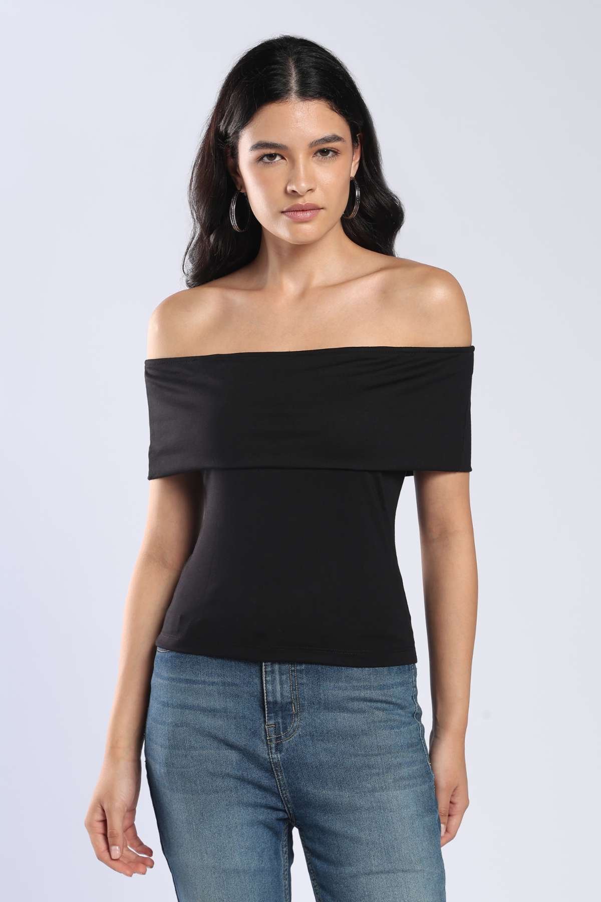 Elysia Off Shoulder Bamboo Top - Image 9